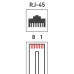 Джек RJ-45 8P8C CAT 5e,
