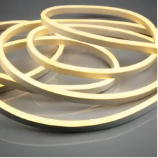 Неон гибкий LED SMD 8х16 мм, односторонний, теплый белый, 120 LED/м, 5 м