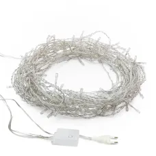 Гирлянда Твинкл-Лайт 20 м, прозрачный ПВХ, 160 LED, мультиколор