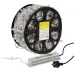 Гирлянда LED клип-лайт 12 V, прозрачный ПВХ, 150 мм, диодов тёплый белый