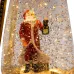 Декоративный LED-фонарь с эффектом снегопада и под