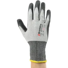 Перчатки рабочие Brodeks GC-11, серый/черный (11)