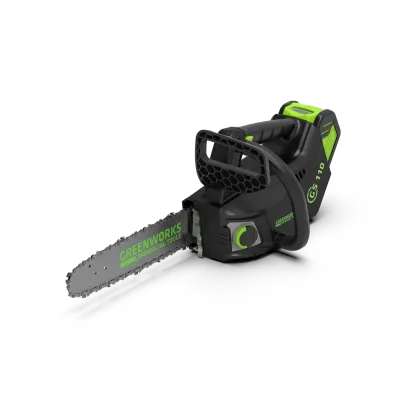 Пила цепная одноручная аккумуляторная Greenworks  GD40TCS (арбориста), 40V, 25,4 см, бесщеточная,  без АКБ и ЗУ (2003807)