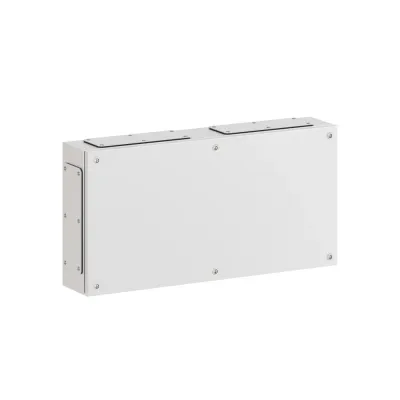 Корпус клеммный металлический SDE ВxШxГ 600x300x120 мм с фланцами, IP66