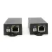 Комплект удлинитель Ethernet, до 800м/500м при 10/100Mbps, 12В DC