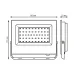 Прожектор светодиодный Gauss Elementary 50W 4500lm IP65 6500К ХАКИ 1/40