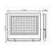 Прожектор светодиодный Gauss Elementary 150W 13500lm IP65 6500К ХАКИ 1/20