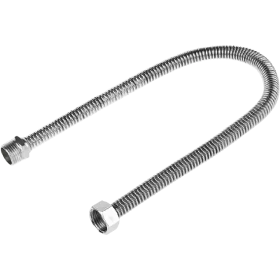 "Гибкая подводка 3/4"",1 м, Г-Ш шланг сильф SS"