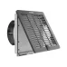 Вентилятор с фильтром RV 560/600 м3/ч, 230 В, 325x325 мм, IP54, RAL9005