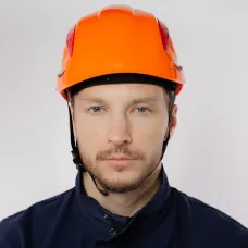 Каска защитная строительная GRANITE WIND цвет Оранжевый