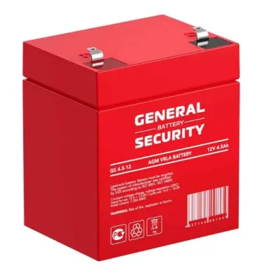 Аккумулятор GS 12В 4,5Ач