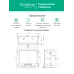 Люк MultiDeS на 12 модулей IP40 для бетонных полов с монтажной коробкой тип MDK10