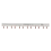 City9 Set Шина гребенчатая 2P (L1L2) шаг 18мм 12 модулей 63А