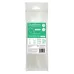 Стяжка кабельная MultiSet 200х4.8 Белая (100шт)