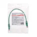 Патч-корд U/UTP, CAT 5e, RJ45-RJ45, 26AWG, LSZH, зеленый, 0,3м,