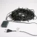 Гирлянда Твинкл Лайт 15 м, темно-зеленый ПВХ, 120 LED, белый