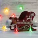 Гирлянда светодиодная Звездочки 1,5 м, 10 LED, прозрачный ПВХ, свечение мультиколор, 2 х АА батарейки не в комплекте