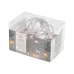 Гирлянда светодиодная баночки 1,5 м, 10 LED, прозрачный ПВХ, свечение теплый белый, 2 х АА батарейки не в комплекте