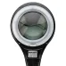 Лупа на струбцине 5D, 56 LED, d-127мм, черная