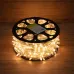 Гирлянда LED клип-лайт 12 V, прозрачный ПВХ, 150 мм, диодов тёплый белый