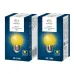 Лампа Шар e27 5 LED 45мм - желтая