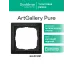 ARTGALLERY PURE 1-постовая РАМКА, МАТОВОЕ ОРГАНИЧЕСКОЕ СТЕКЛО ЧЕРНЫЙ