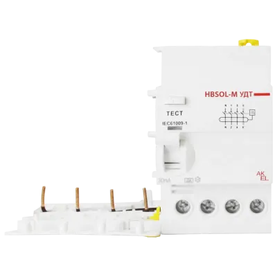 Устройство дифференциального тока УДТ-HBSOL-M-4P 25A/230VAC/100мА/Тип АC