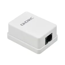 Розетка универсальная CAT5E Кейстоун (Keystone).1 порт
