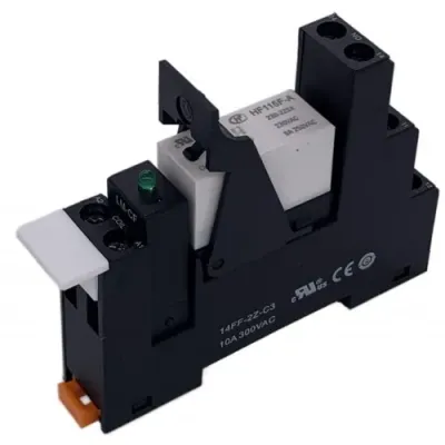 Комплект реле 2CO 8A AgNi катушка 230B AC LED