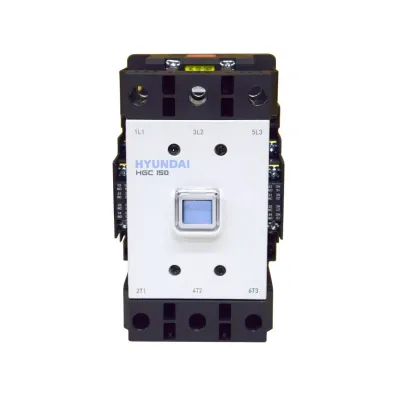Магнитный контактор HGC150 22NS F440 150А 75кВт при АС3 (380-440В) кат. 380В АC 110-220 DC 2НО+2НЗ
