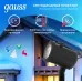 "Проектор светодиодный ""4 картинки"" Gauss серия Holiday, анимированные картинки Дед Мороз, Рождественский Олень, Подарки, Ёлка, IP44, 1/