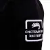 Толстовка худи с логотипом СИСТЕМА КМ размер XXXL черная