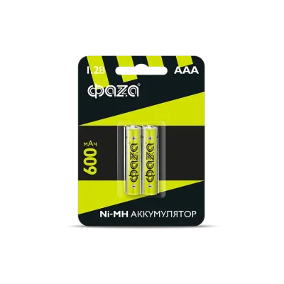 Акк.          ФАZА AAA  600мАч Ni-MH BL-2