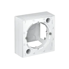 Коробка ATLASDESIGN для наружного монтажа белый