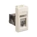 Компьютерная розетка ''Ванильная дымка'' ''Avanti'' RJ-45 модульная, кат. 6 экран, 1 мод