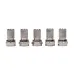 Делитель ТВ х 4 + 5шт. F BOX 5-1000 МГц Silver,