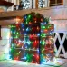 Гирлянда Сеть 1х1,5 м, черный ПВХ, 160 LED мультиколор