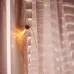 Гирлянда светодиодная баночки 1,5 м, 10 LED, прозрачный ПВХ, свечение теплый белый, 2 х АА батарейки не в комплекте