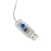 Гирлянда светодиодная дождь из росы 6х3 м белый USB с пультом управления