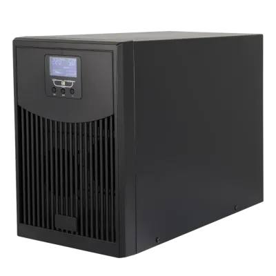 Источник бесперебойного питания Online, 2000Ва/1800 Вт, 1Ф/1Ф, Tower, LCD, с АКБ 7 *4 Ач