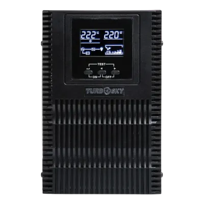 Источник бесперебойного питания Online, 2000Ва/2000Вт, 1Ф/1Ф, Tower, LCD, с АКБ 7*4 Ач