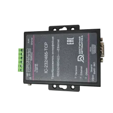 Преобразователь интерфейсов RS232/RS485 - Ethernet, 5-36В DC