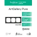 ARTGALLERY PURE 3-постовая РАМКА, МАТОВОЕ ОРГАНИЧЕСКОЕ СТЕКЛО ЧЕРНЫЙ