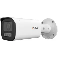 Видеокамера IP 4Мп цилиндрическая IP67 ИК/LED-50м с PoE (2.8-12мм)