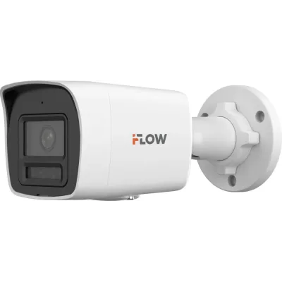 Видеокамера IP 4Мп цилиндрическая IP67 ИК/LED-30м с PoE (2.8мм)