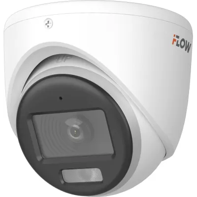 Видеокамера аналоговая 2Мп купольная IP67 ИК/LED-20м (2.8мм)