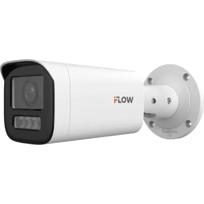 Видеокамера IP 2Мп цилиндрическая IP67 ИК/LED-30м с PoE (2.8-12мм)