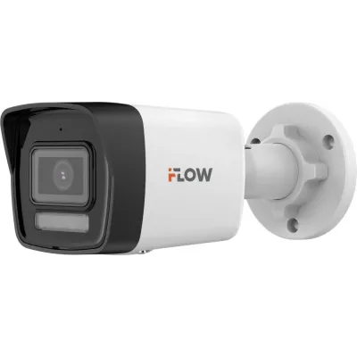 Видеокамера IP 4Мп цилиндрическая IP67 ИК/LED-30м с PoE (2.8мм)