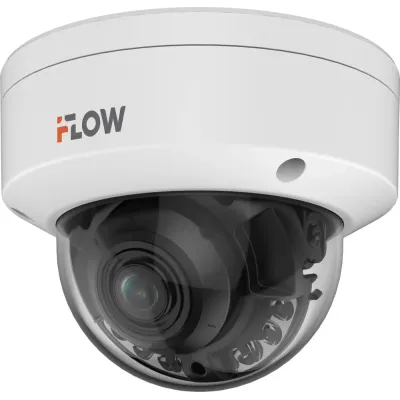 Видеокамера IP 4Мп купольная IP67 ИК/LED-30м с PoE (2.8мм)