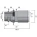 Муфта труба-коробка д.25мм с уплотнением кабеля, IP68, М25х1,5, д.11 - 16мм